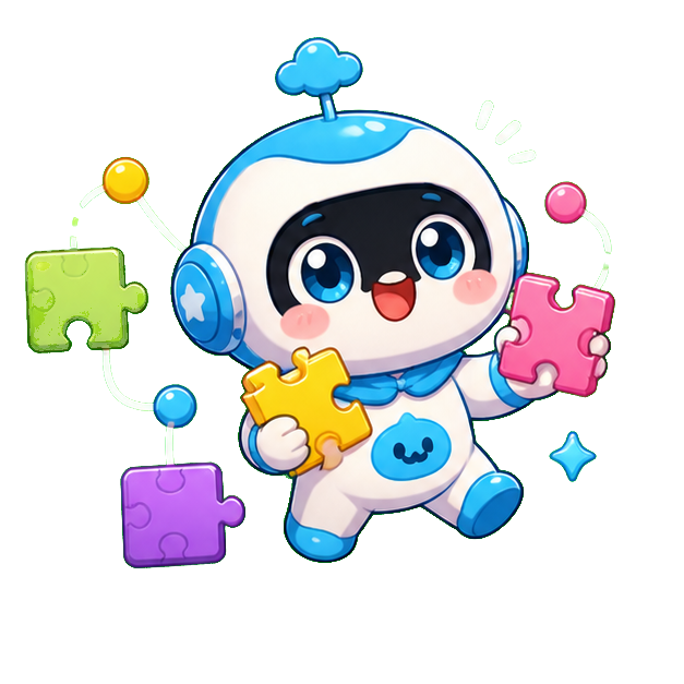 AI 工作画像卡通形象